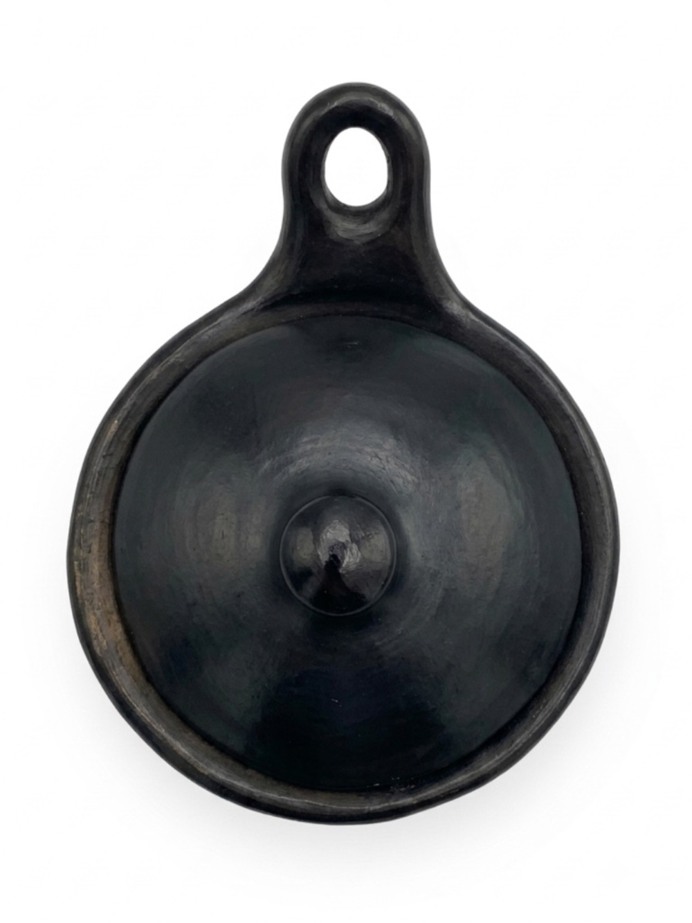 Vintage Mini Barro Negro - Artisan Clay Cooking Pot with Lid